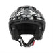 Acerbis Casco Jet Aria Evo Graphic Grigio/Nero vista 5