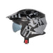 Acerbis Casco Jet Aria Evo Graphic Nero/Grigio vista 4