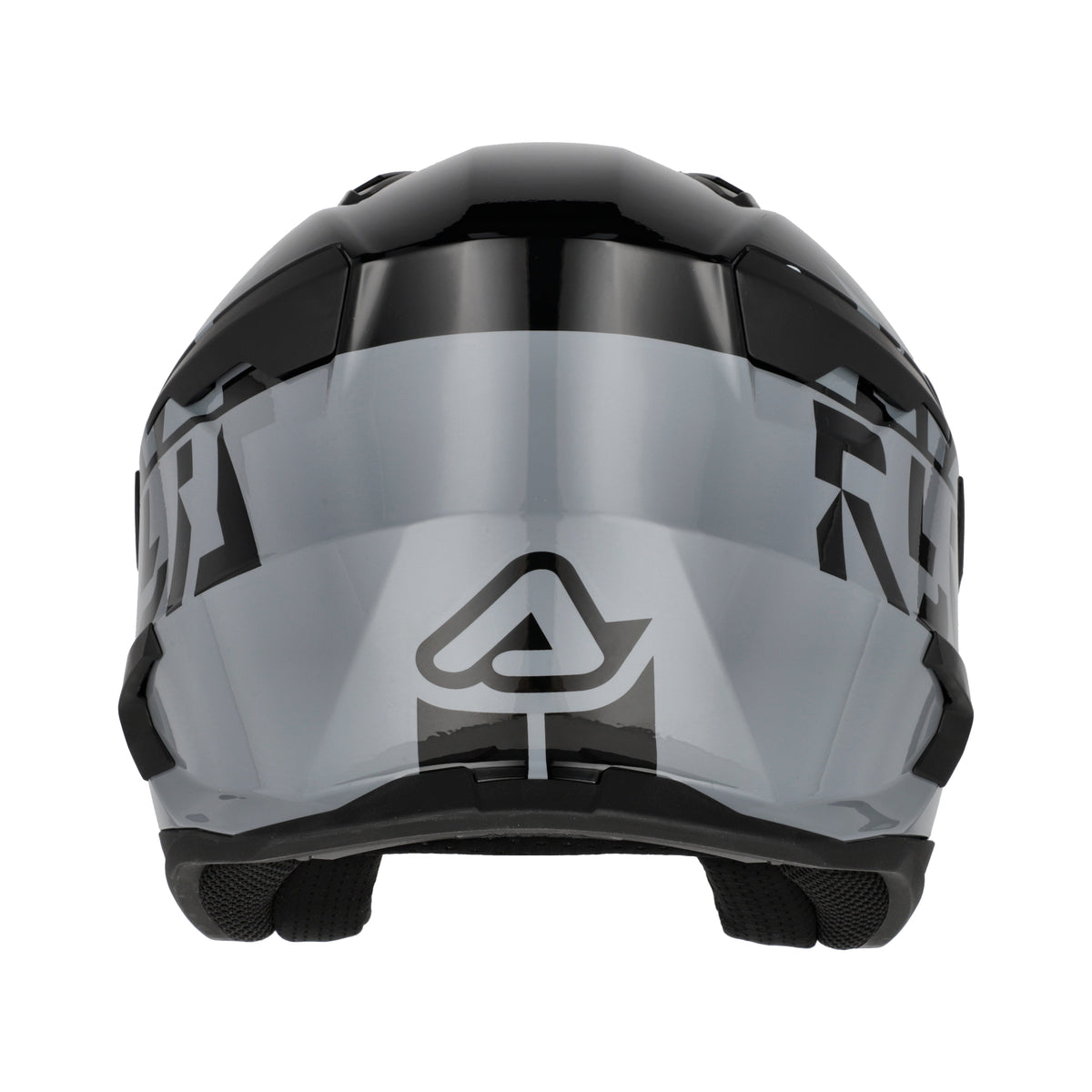 Acerbis Casco Jet Aria Evo Graphic Nero/Grigio vista 7