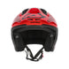 Acerbis Casco Jet Aria Evo Graphic Nero/Rosso vista 5
