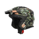 Acerbis Casco Jet Aria Evo Graphic Verde/Marrone vista 1