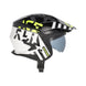 Acerbis Casco Jet Aria Evo Graphic Nero/Giallo Fluo (457) vista 3
