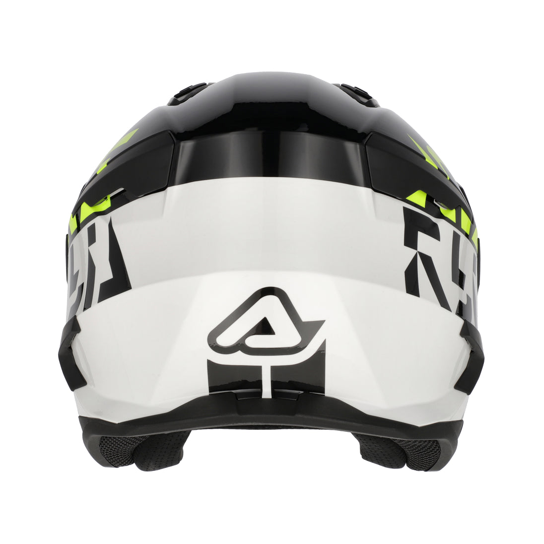 Acerbis Casco Jet Aria Evo Graphic Nero/Giallo Fluo (457) vista 7