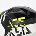 Acerbis Casco Jet Aria Evo Graphic Nero/Giallo Fluo (457) vista 9