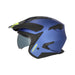 Acerbis Casco Jet Aria Evo Metallic Blu vista 4