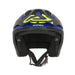 Acerbis Casco Jet Aria Evo Metallic Blu vista 5