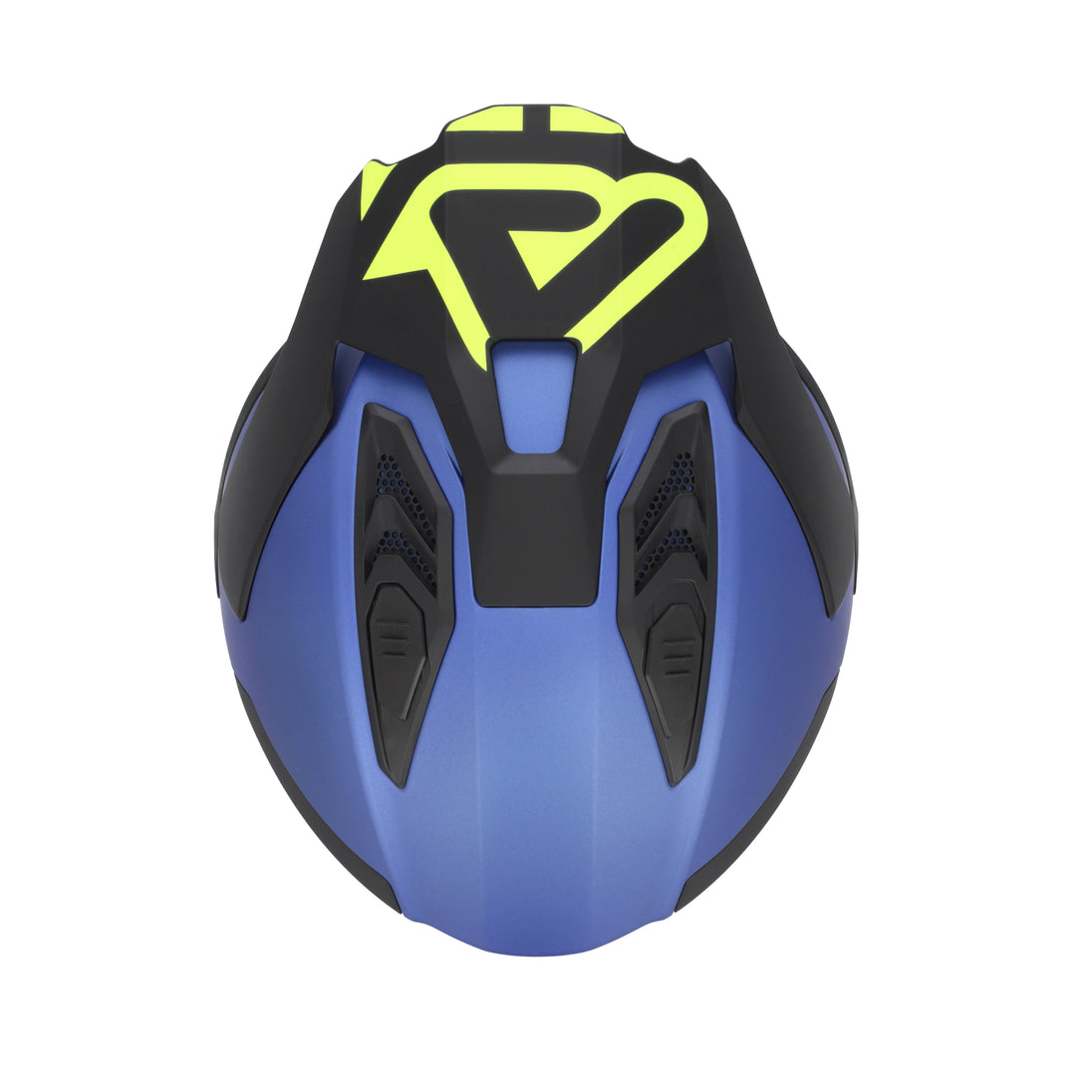 Acerbis Casco Jet Aria Evo Metallic Blu vista 6