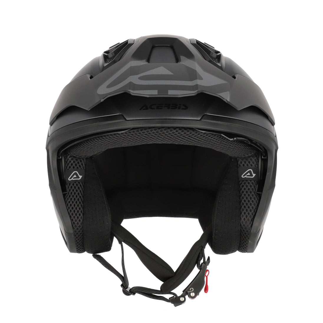 Acerbis Casco Jet Aria Evo Metallic Dark Grey vista 5