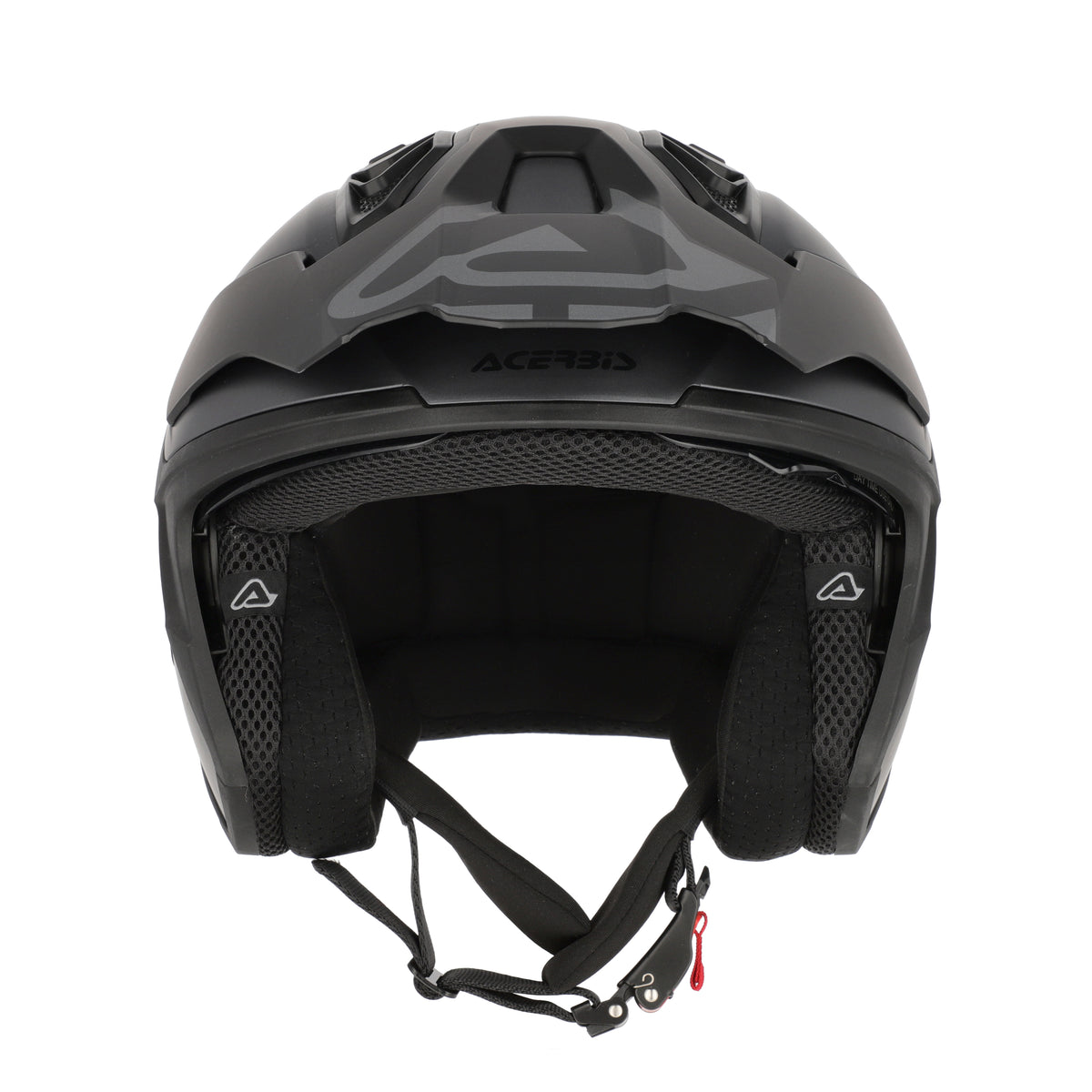 Acerbis Casco Jet Aria Evo Metallic Dark Grey vista 5