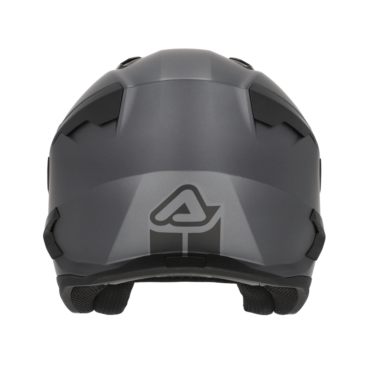 Acerbis Casco Jet Aria Evo Metallic Dark Grey vista 7