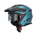 Acerbis Casco Jet Aria Evo Metallic Light Blue vista 2