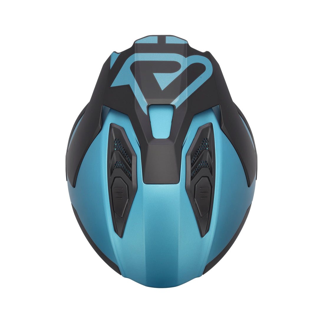 Acerbis Casco Jet Aria Evo Metallic Light Blue vista 6