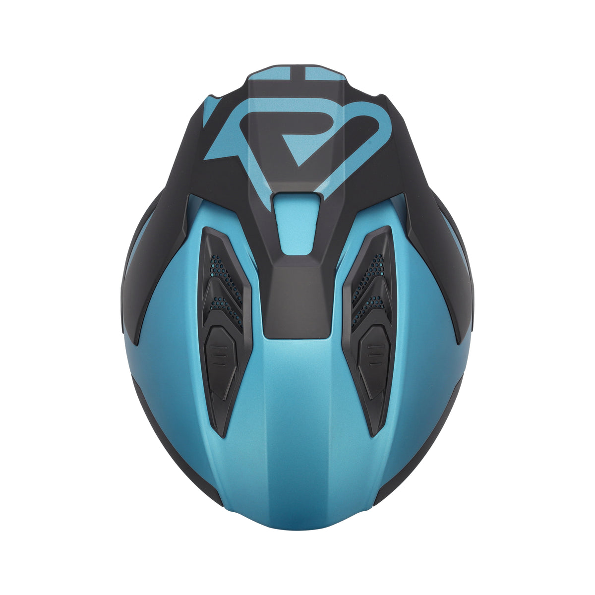 Acerbis Casco Jet Aria Evo Metallic Light Blue vista 6