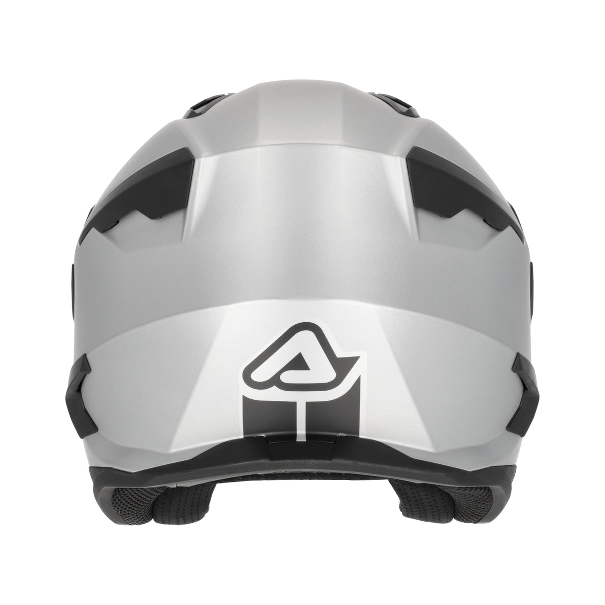 Acerbis Casco Jet Aria Evo Metallic Silver vista 7