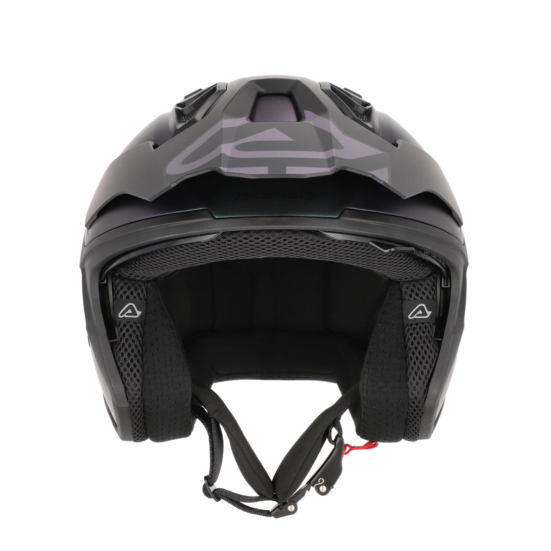 Acerbis Casco Jet Aria Evo Metallic Chameleon vista 5