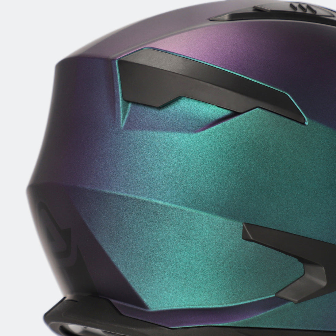 Acerbis Casco Jet Aria Evo Metallic Chameleon vista 8