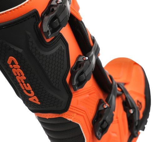 Acerbis Stivali cross Artiglio - Arancio/Nero