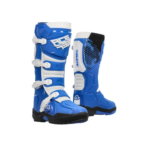 Acerbis Stivali cross Artiglio - Blu/Bianco