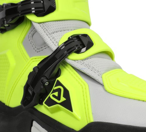 Acerbis Stivali cross Artiglio - Giallo Fluo / Bianco