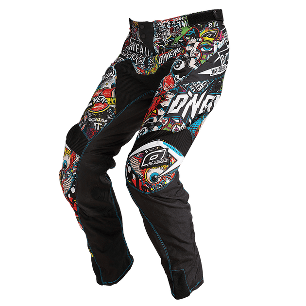 O'Neal pantaloni cross MAYHEM CRANK nero/multicolore