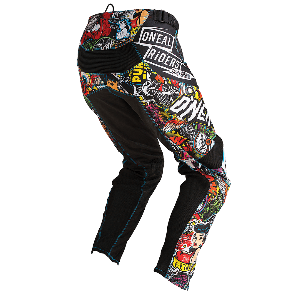 O'Neal pantaloni cross MAYHEM CRANK nero/multicolore - immagine 2