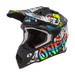 O'neal casco cross 2SRS RANCID nero/bianco