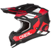 O'neal casco cross 2SRS SPYDE nero/rosso/bianco