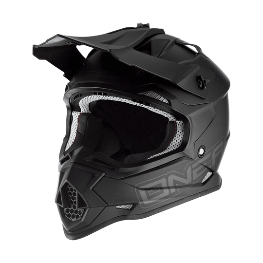 O'neal casco cross 2SRS FLAT nero