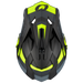 O'neal casco cross 2SRS SPYDE nero/grigio/neon giallo