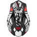 O'neal casco cross 2SRS GLITCH nero/bianco