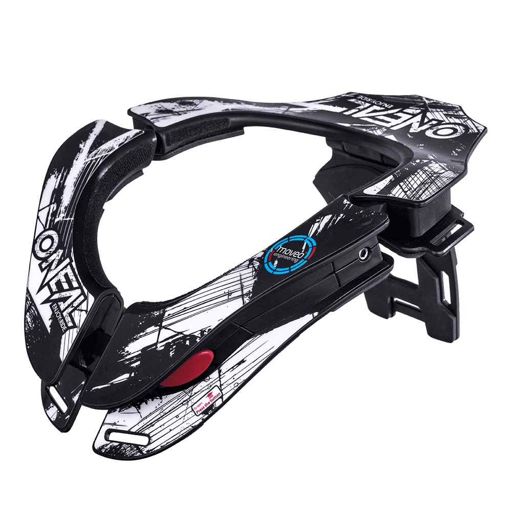 O'Neal TRON collare cervicale SHOCKER nero/bianco