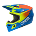 O'neal casco cross 3SRS Youth SOLID blu/neon giallo