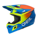 O'neal casco cross 3SRS Youth SOLID blu/neon giallo