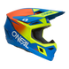 O'neal casco cross 3SRS Youth SOLID blu/neon giallo