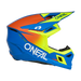 O'neal casco cross 3SRS Youth SOLID blu/neon giallo