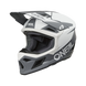 O'neal casco cross 3SRS SOLID bianco/nero