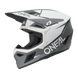 O'neal casco cross 3SRS SOLID bianco/nero