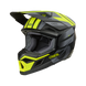 O'neal casco cross 3SRS RIDE nero/grigio/neon giallo