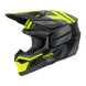 O'neal casco cross 3SRS RIDE nero/grigio/neon giallo