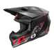 O'neal casco cross 3SRS HAZE nero/grigio/rosso