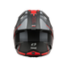 O'neal casco cross 3SRS HAZE nero/grigio/rosso
