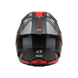 O'neal casco cross 3SRS HAZE nero/grigio/rosso