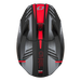 O'neal casco cross 3SRS HAZE nero/grigio/rosso