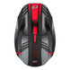 O'neal casco cross 3SRS HAZE nero/grigio/rosso