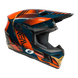 O'neal casco cross 3SRS HAZE blu/arancio/oro