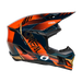 O'neal casco cross 3SRS HAZE blu/arancio/oro