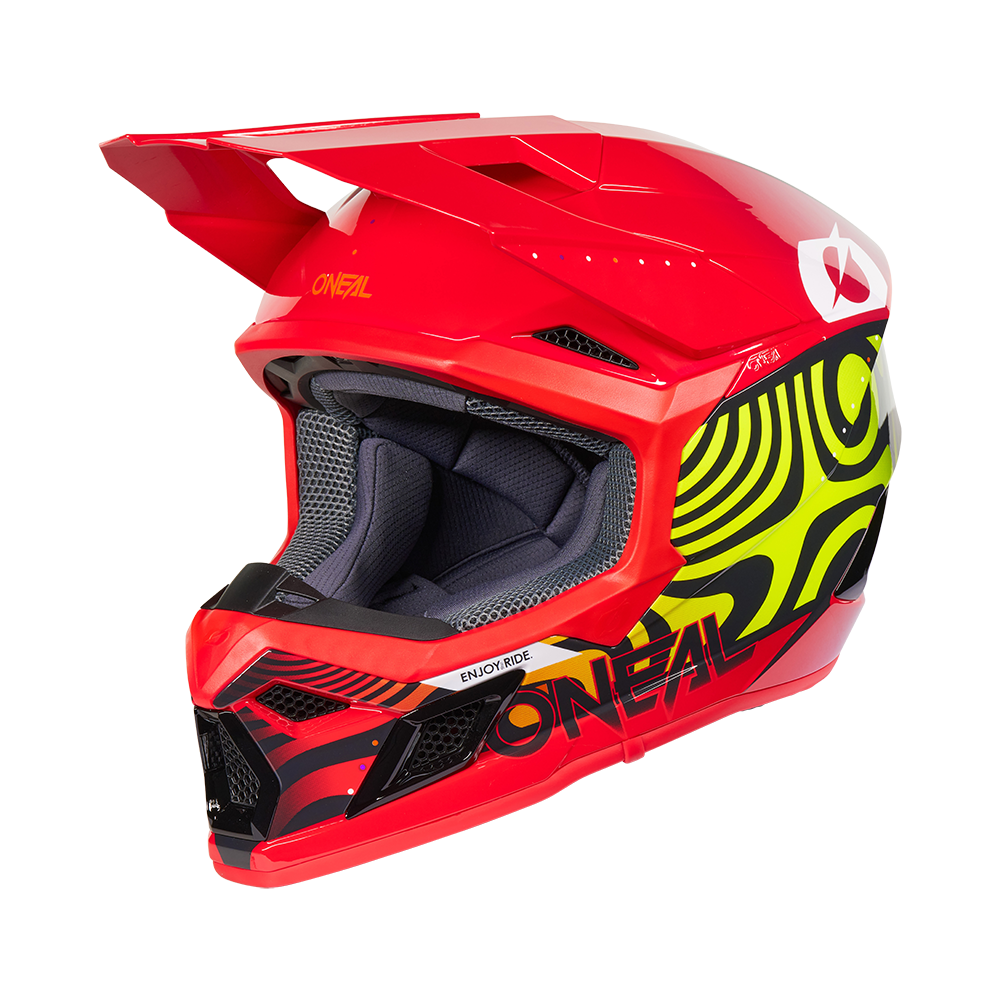 O'neal casco cross 3SRS Youth NOVA rossa
