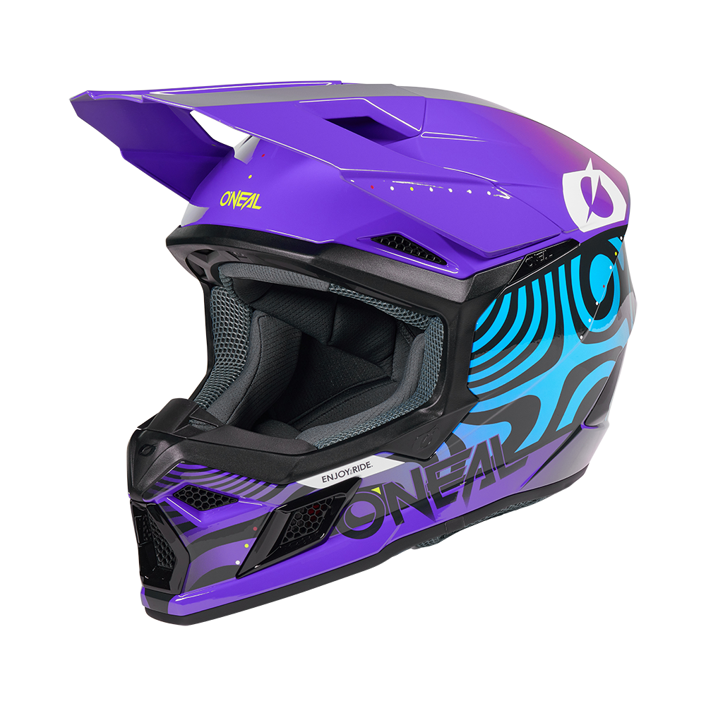 O'neal casco cross 3SRS NOVA lilla