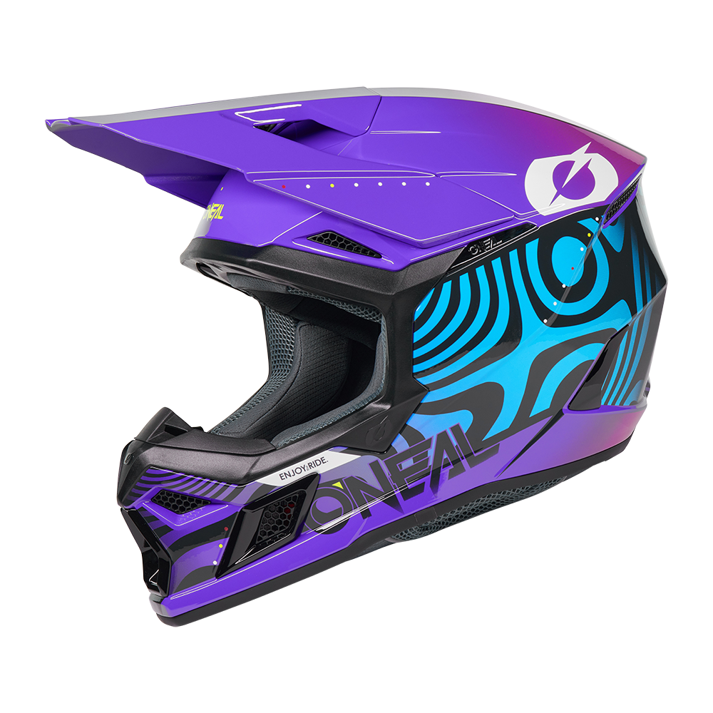 O'neal casco cross 3SRS NOVA lilla