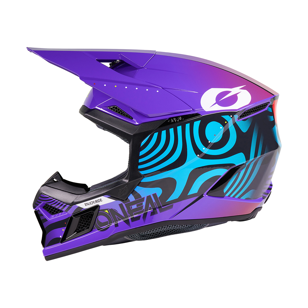 O'neal casco cross 3SRS NOVA lilla